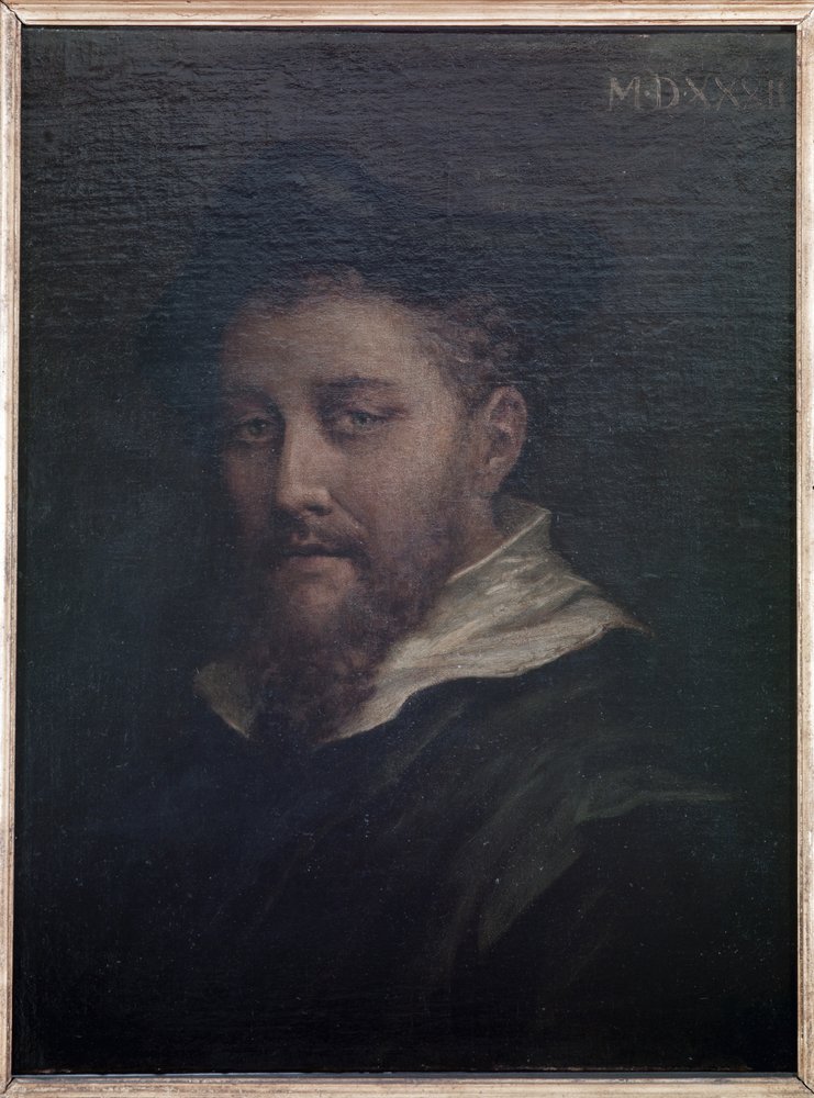 Portræt formodes at være af kunstneren, 1532 af Antonio da Correggio