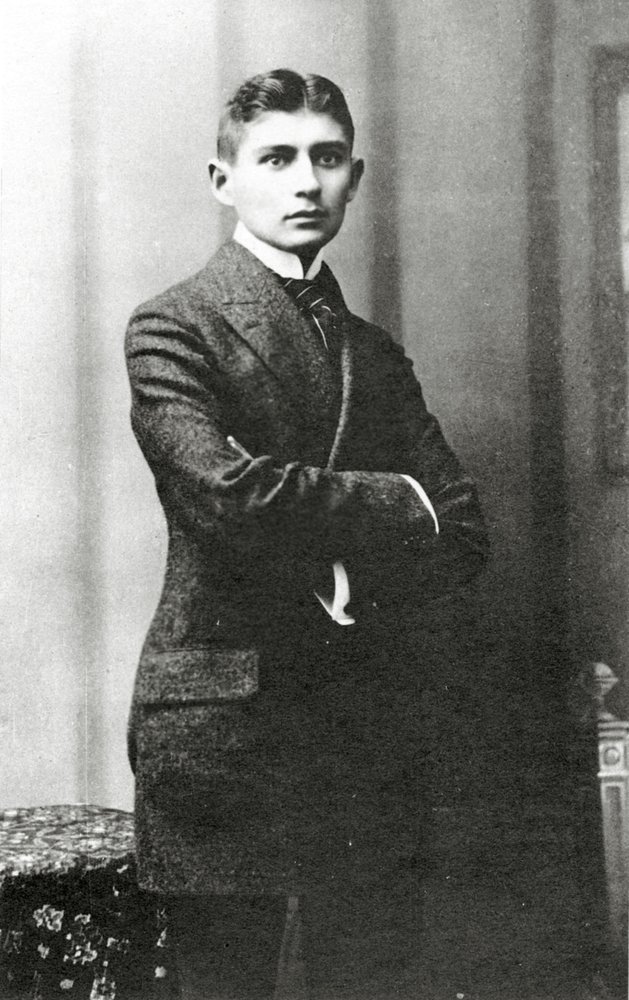 Portræt af Franz Kafka (1883-1924) af Czech School