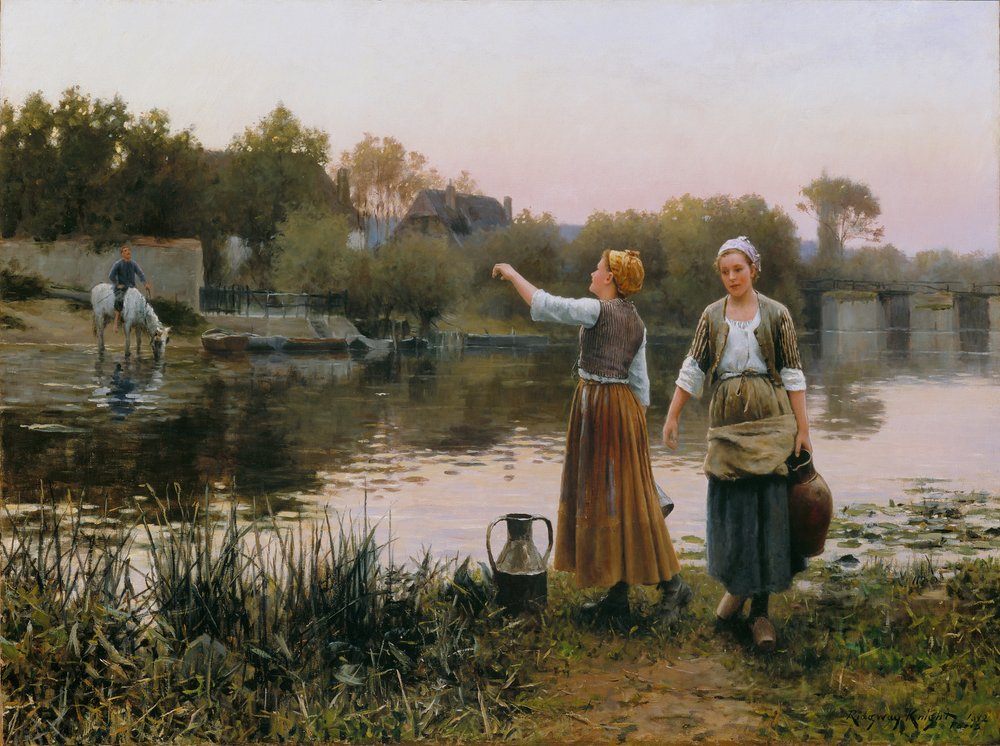 Vandbærerne af Daniel Ridgway Knight