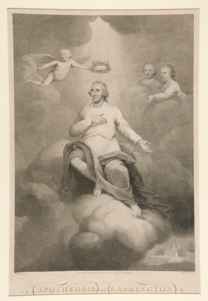 Apoteose af Washington af David Edwin