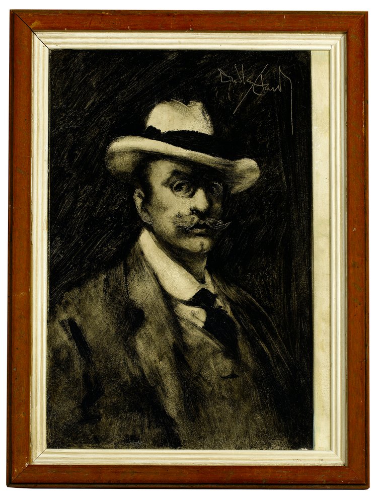 Selvportræt, 1899 af Dudley Hardy