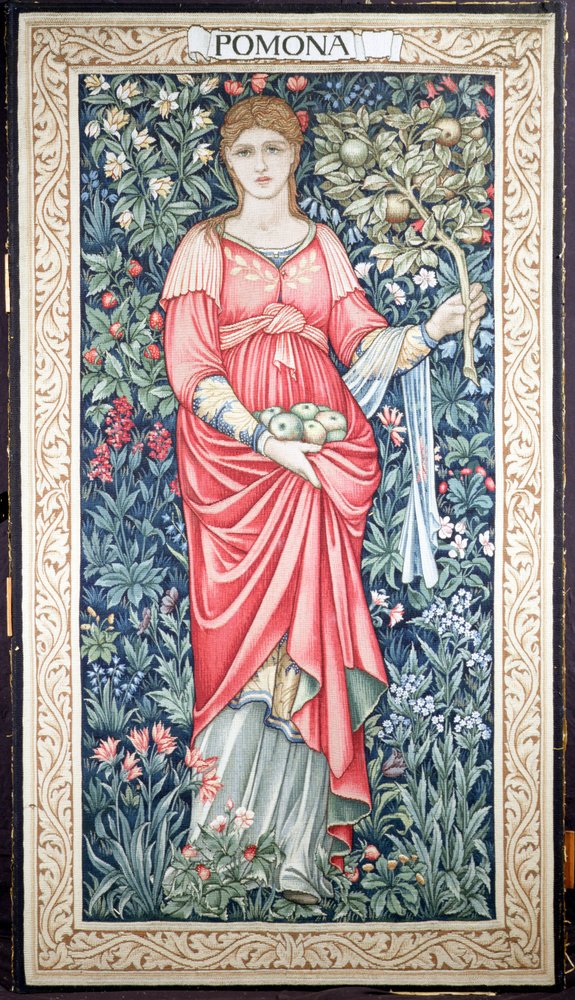 Pomona, lavet af Morris und Co., ca. 1885 (tæppe) af Edward Burne-Jones
