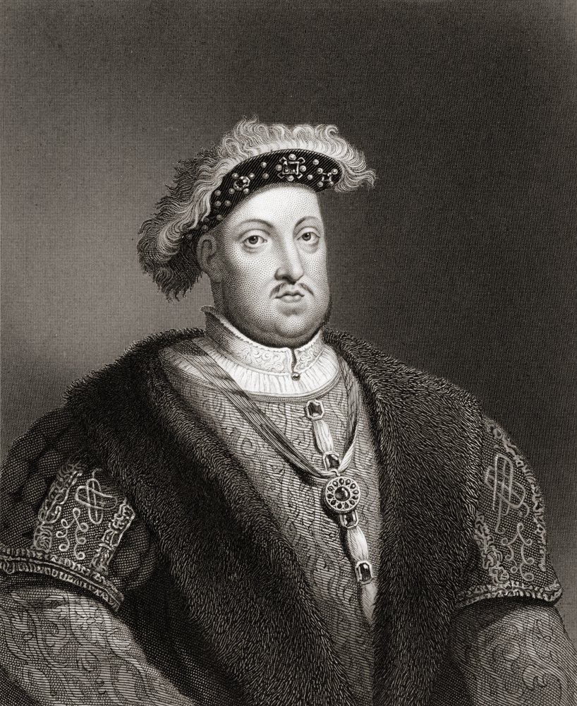 Portræt af Henrik VIII af English School
