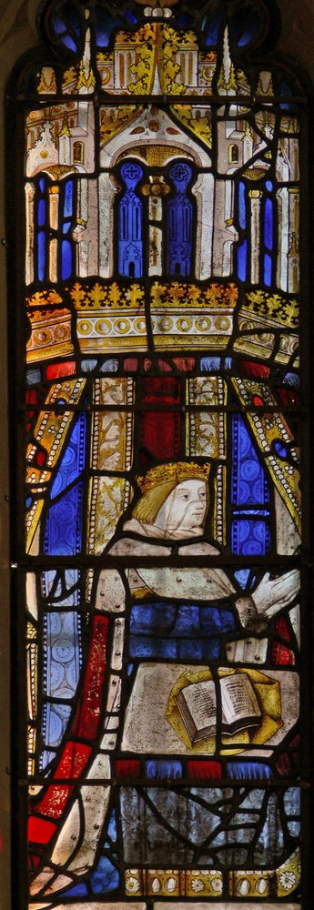 Window Ew skildrer Edward V som prins af English School
