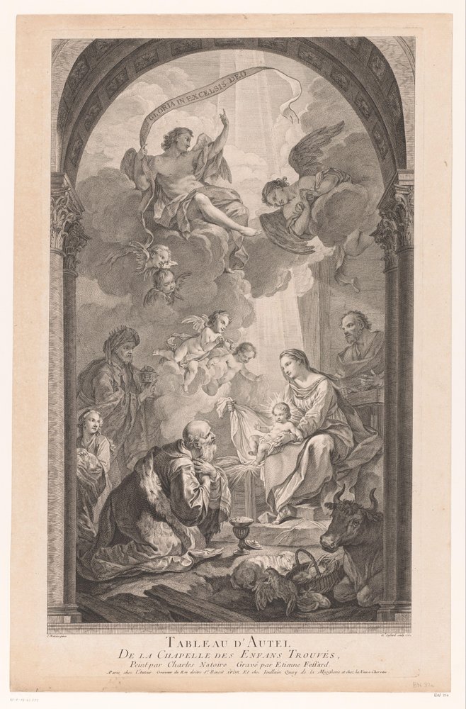Tilbedelse af kongerne Tableau d