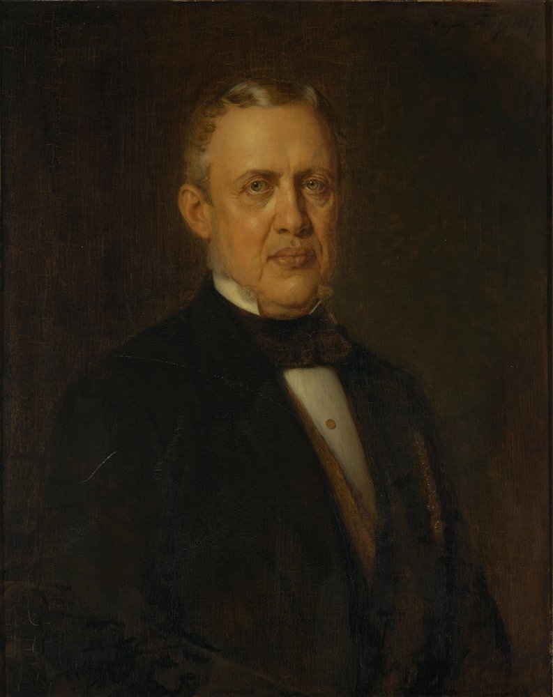 Formanden for Overhuset, grev Ferdinand Trauttmansdorff af Eugen Felix