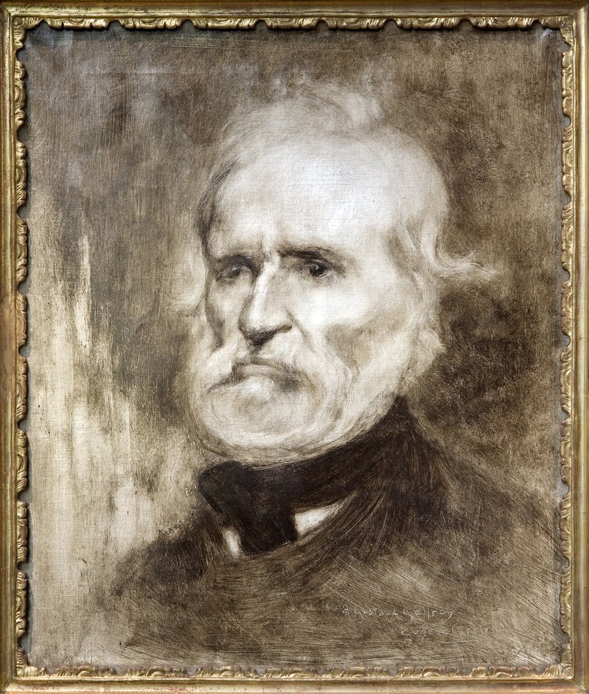 Portræt af Louis-Auguste Blanqui (maleri) af Eugène Carrière