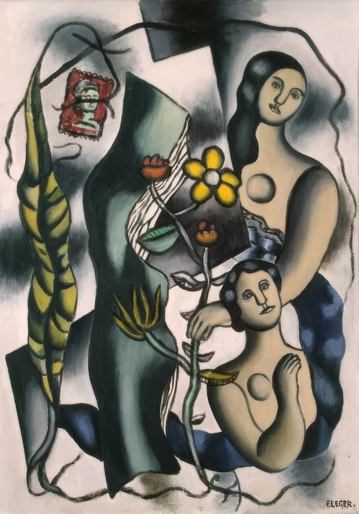 Postkort af Fernand Leger