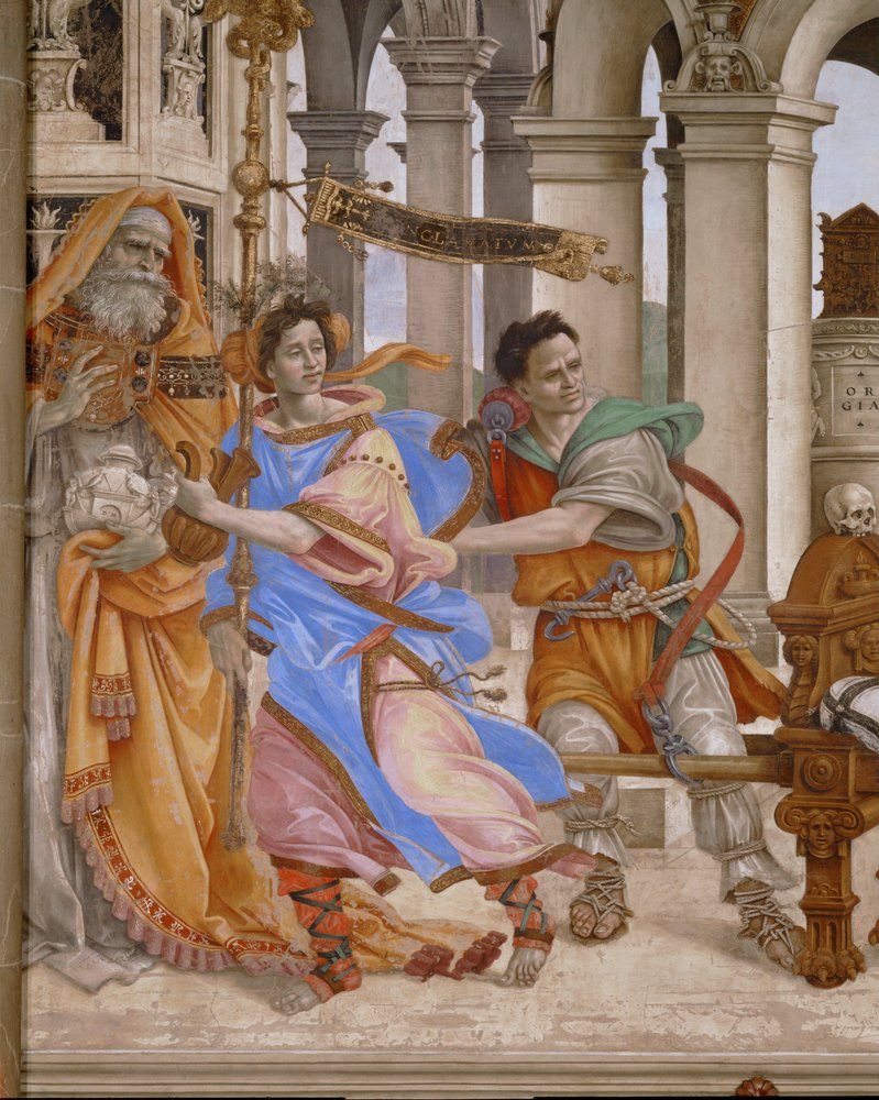 Den hellige Johannes Evangelist genopliver Drusiana (maleri) af Filippino Lippi