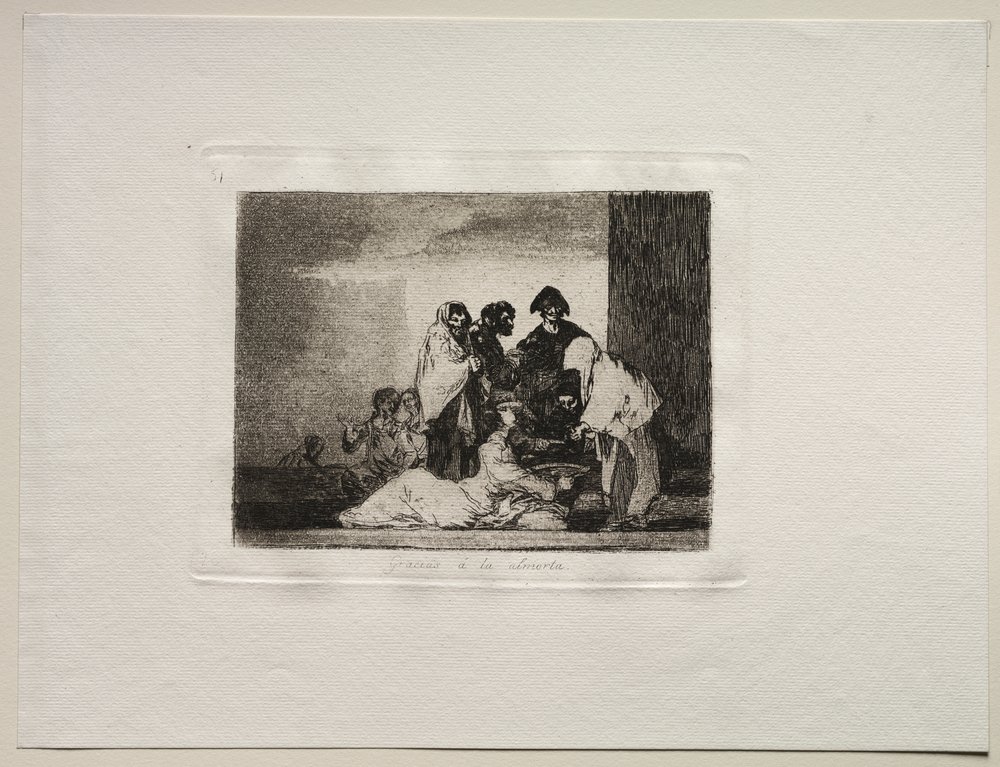 The Horrors of War: Thanks To The Millet af Francisco de Goya