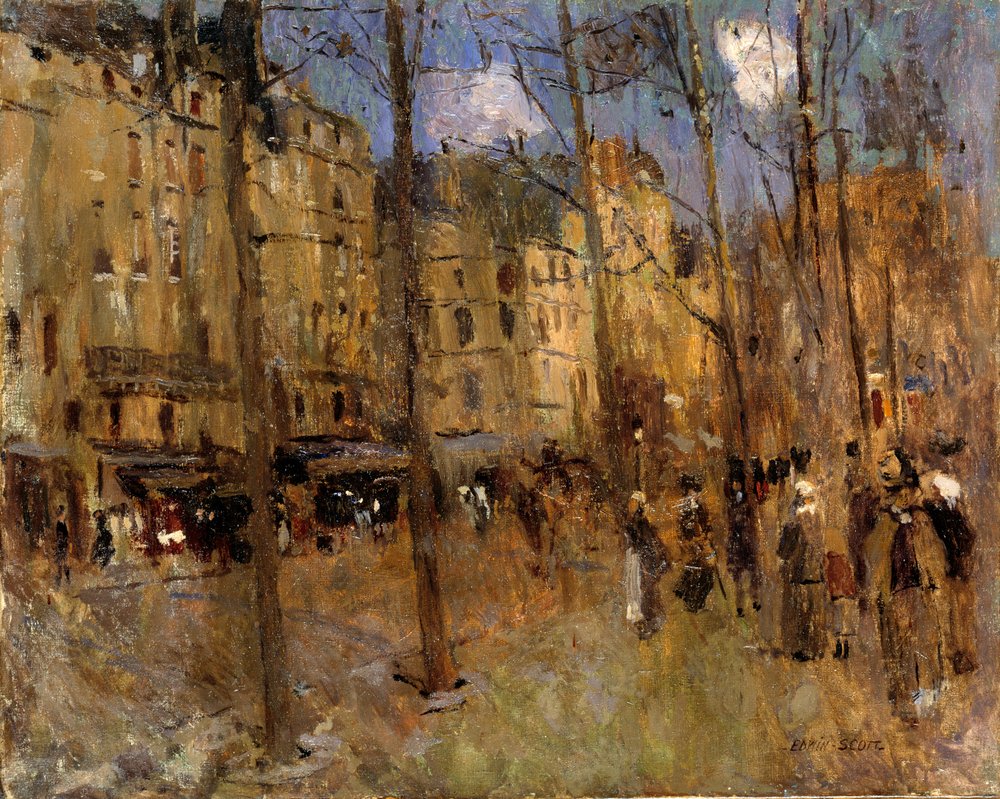 Boulevard St. Germain, n.d. af Frank Edwin Scott
