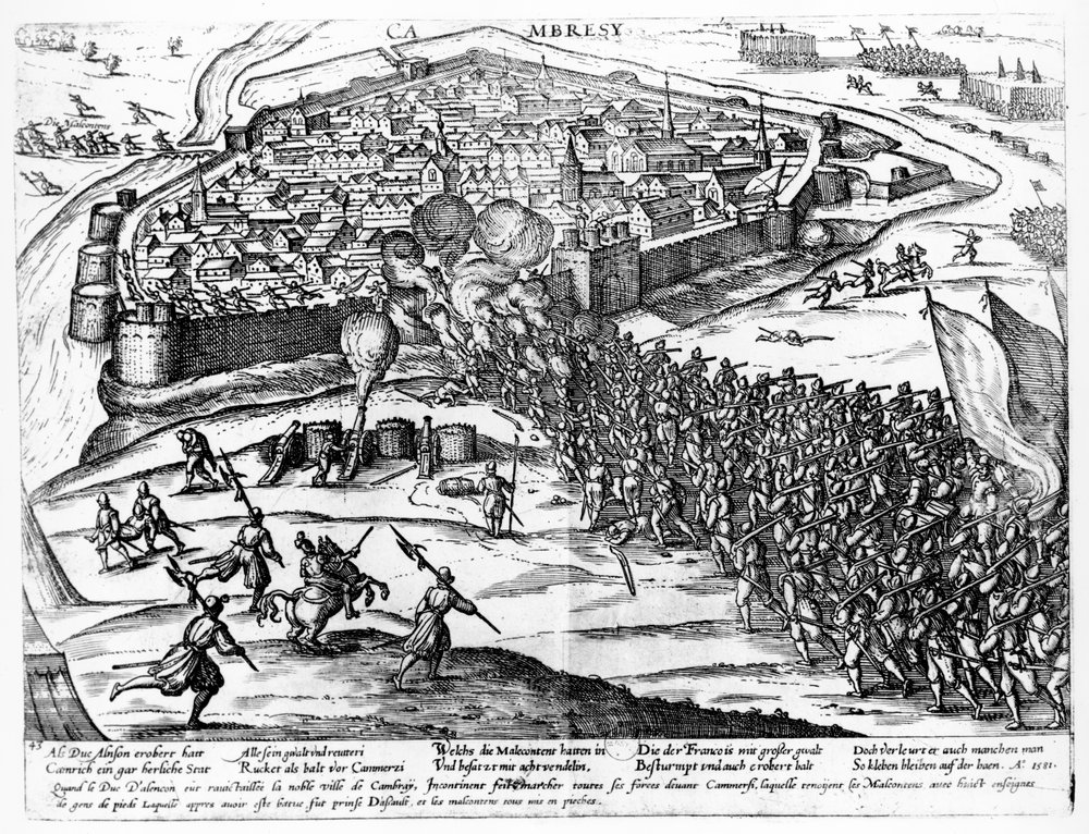 Belejringen af Cambrai, september 1581 af French School