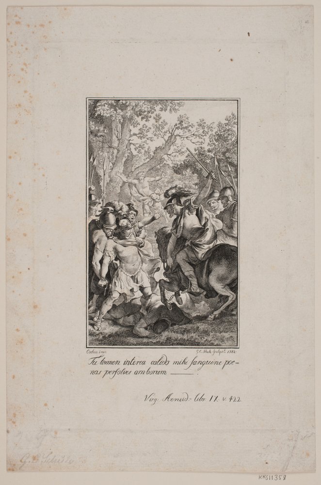 Illustration til Virgils Æneide af Georg Christian Schule
