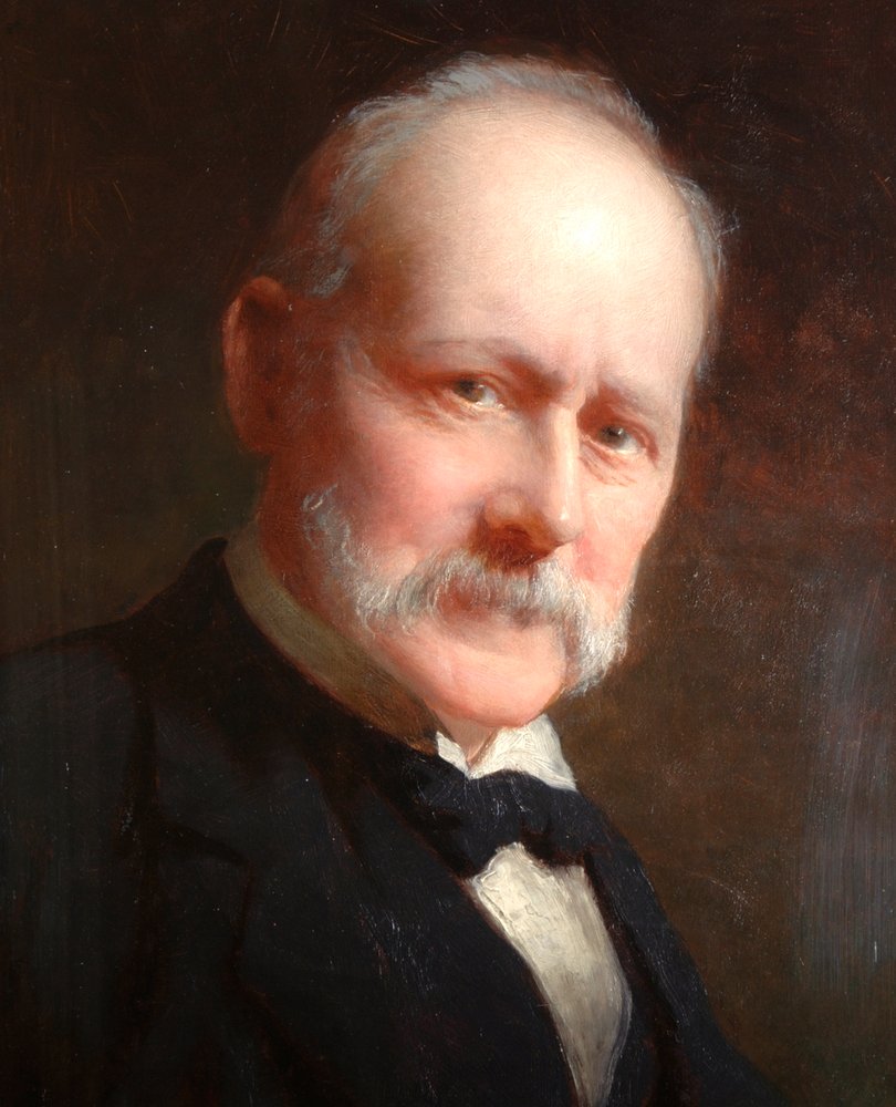 Selvportræt, 1899 af George Elgar Hicks