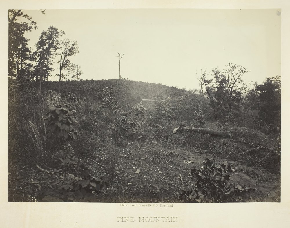 Pine Mountain, 1866. af George N. Barnard