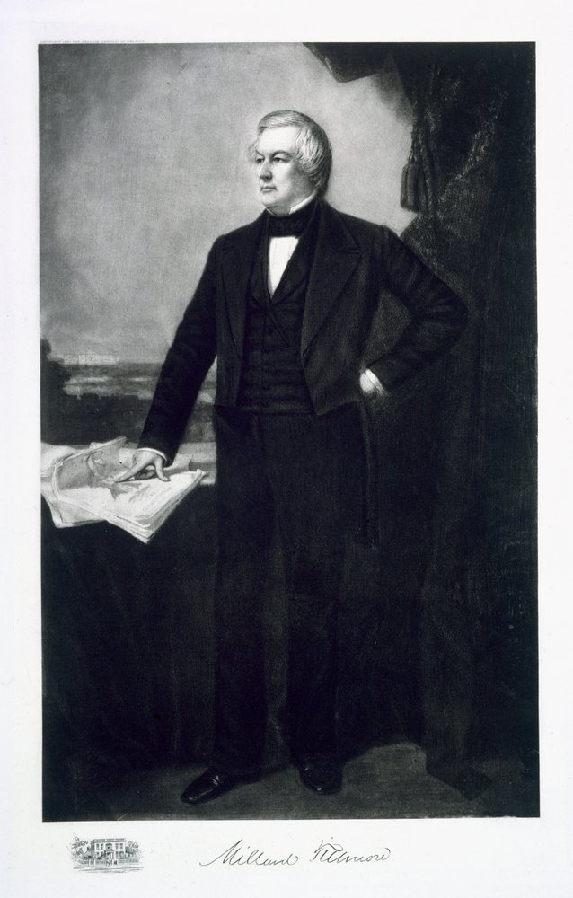 Millard Fillmore, 13. præsident for USA, pub. 1901 (fotogravure) af George Peter Alexander Healy