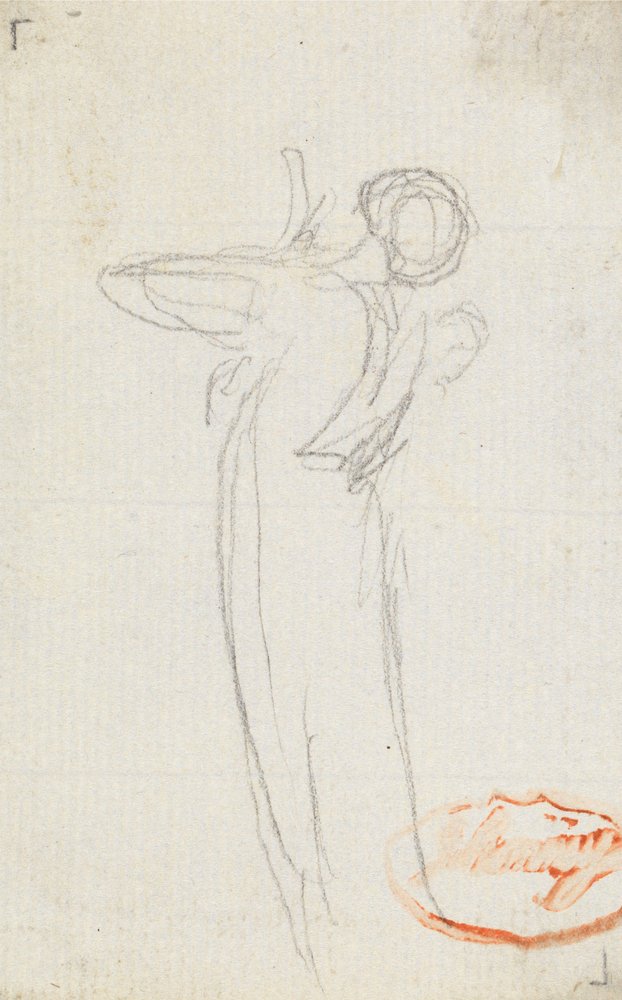 Figurstudie elleve af George Romney