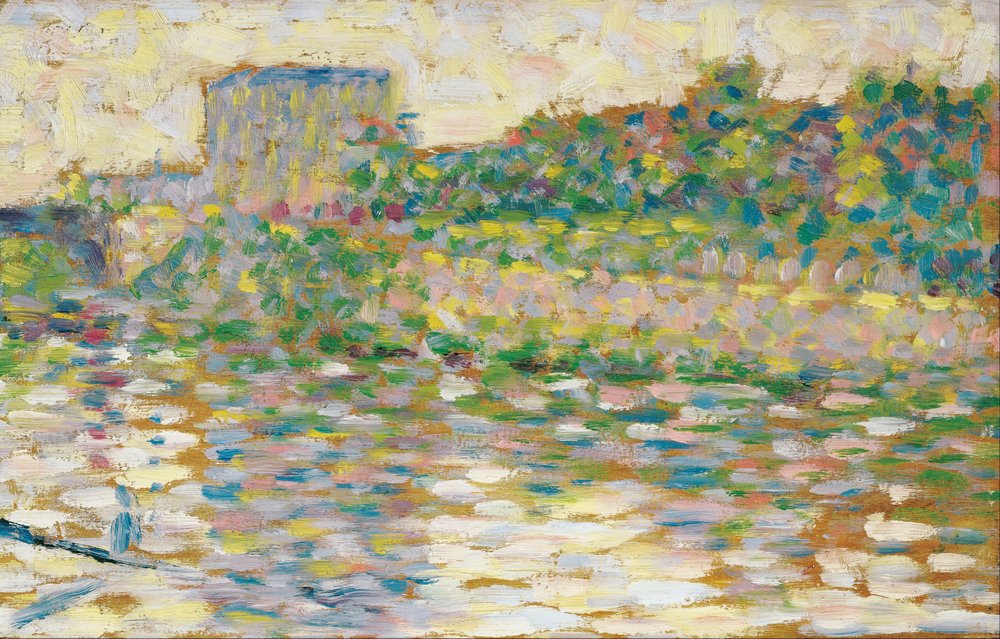 Seinen ved Courbevoie af Georges Seurat