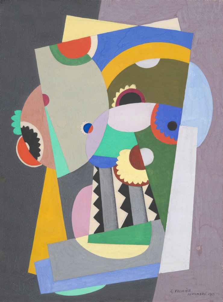 Komposition, 1923 af Georges Valmier