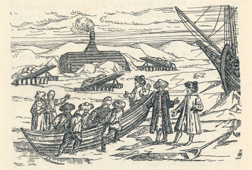 Barents i Arktis: Hytte hvor vi overvintrede, 1598, 1912 af Gerrit de Veer