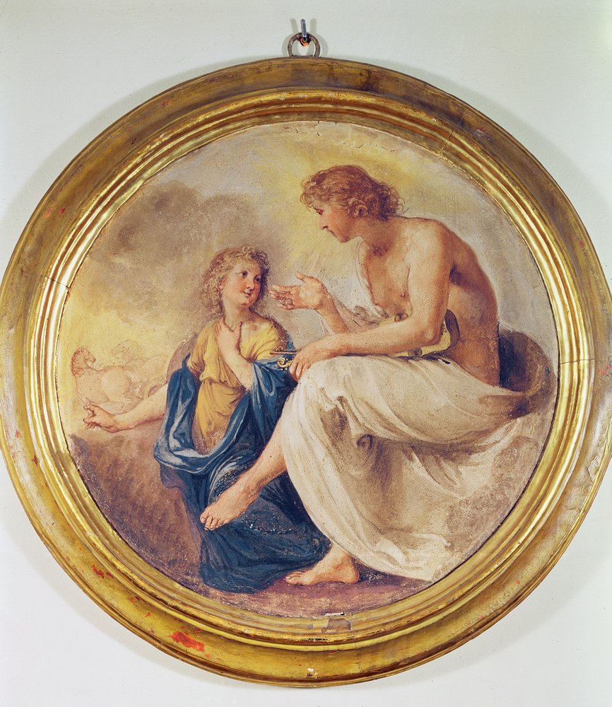 Apollo og Phaethon, ca. 1634 af Giovanni Mannozzi