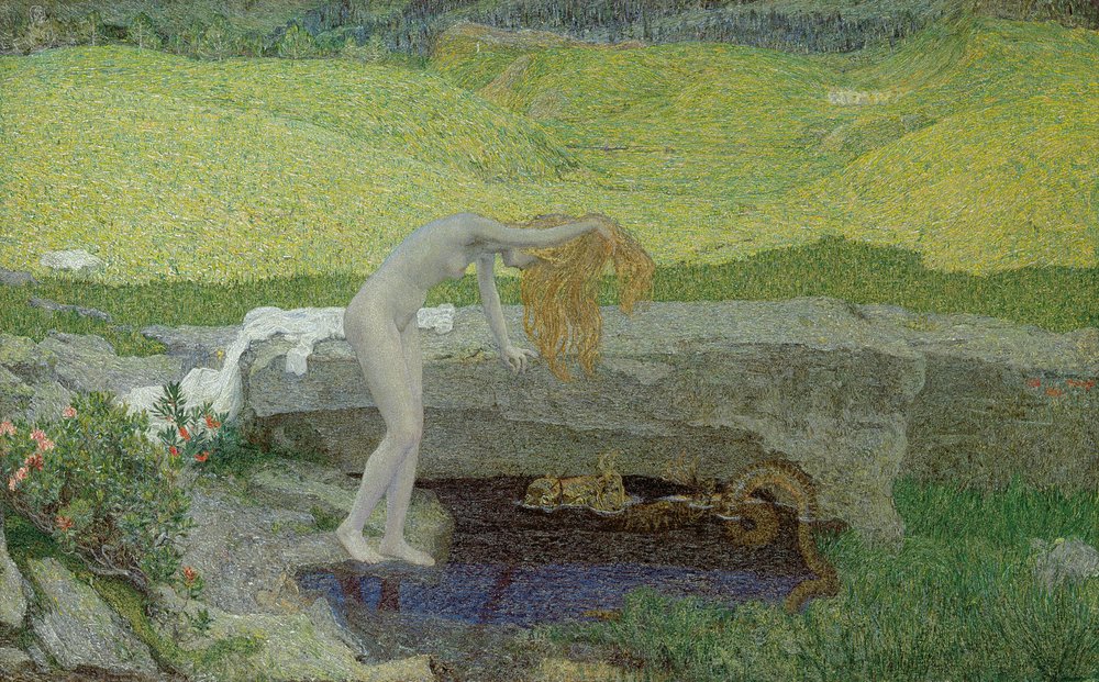 Forfængelighed, ondskabens kilde af Giovanni Segantini
