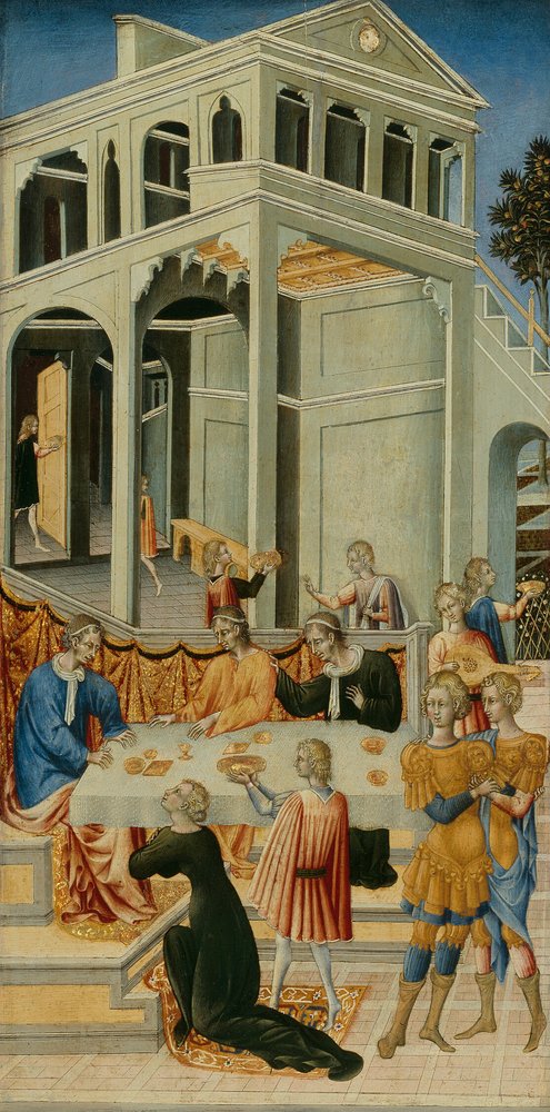 Salome beder Herodes om Johannes Døberens hoved af Giovanni di Paolo