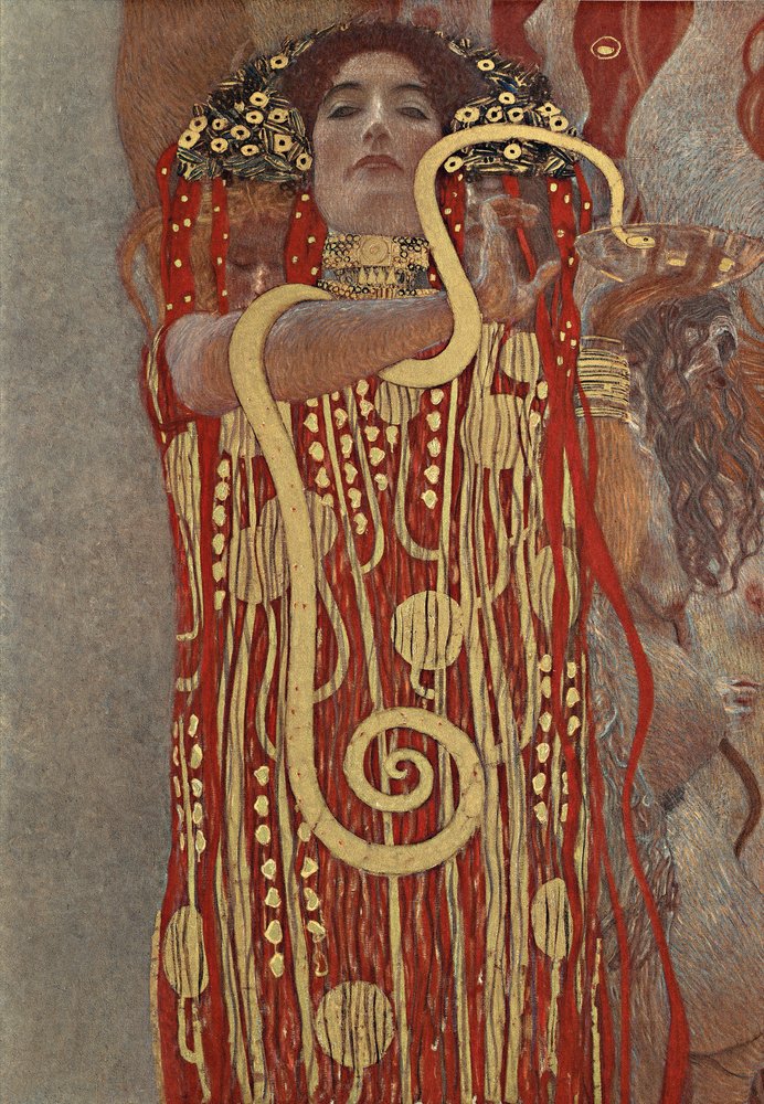 Hygieia af Gustav Klimt
