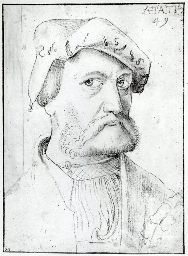 Selvportræt af Hans Baldung Grien