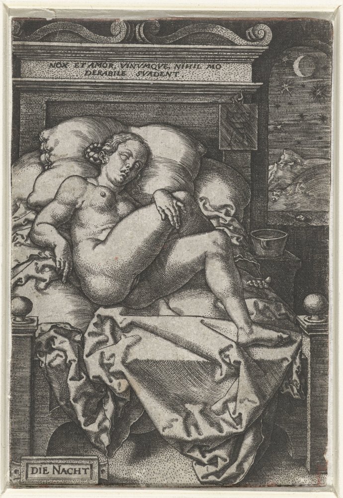 Natten That Night (titel på objekt) af Heinrich Aldegrever