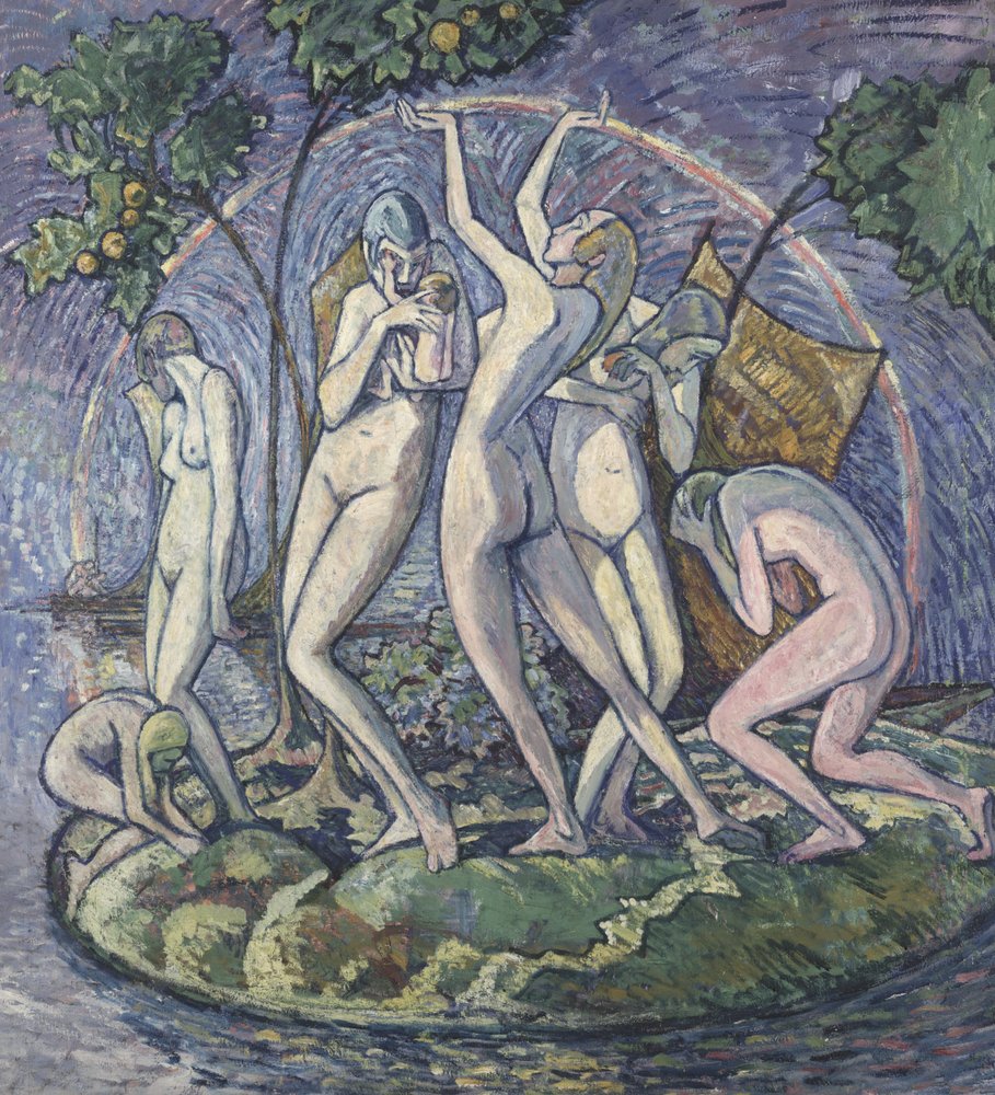 Fredens Ø, c.1918-19 af Heinrich Vogeler
