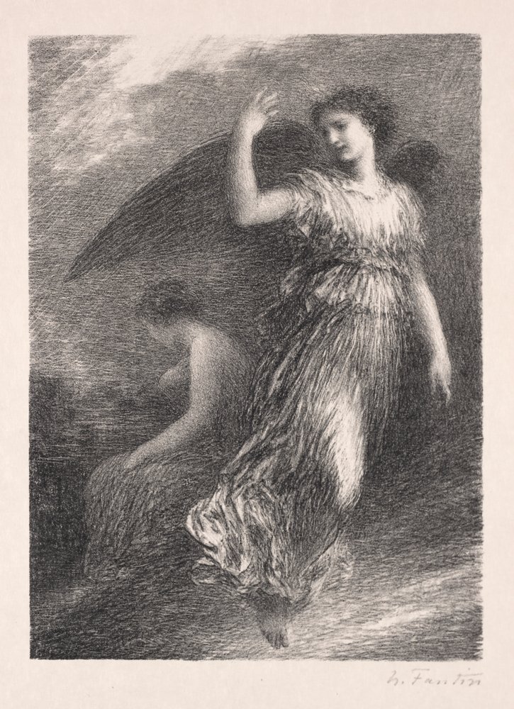Paratiisi ja Peri af Henri Fantin-Latour