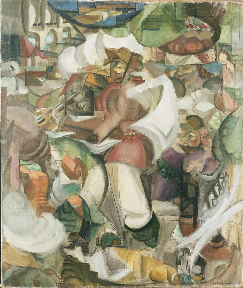 Jægeren af Henri Victor Gabriel Le Fauconnier