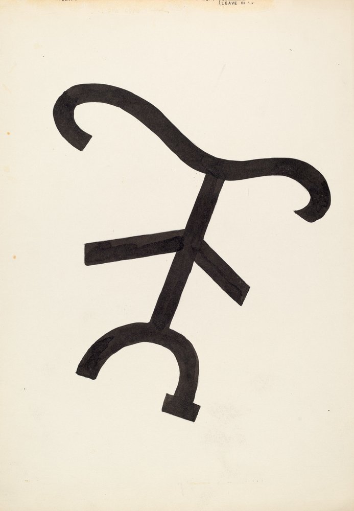 Kvægmærke, ca. 1936. af J.Henry Marley