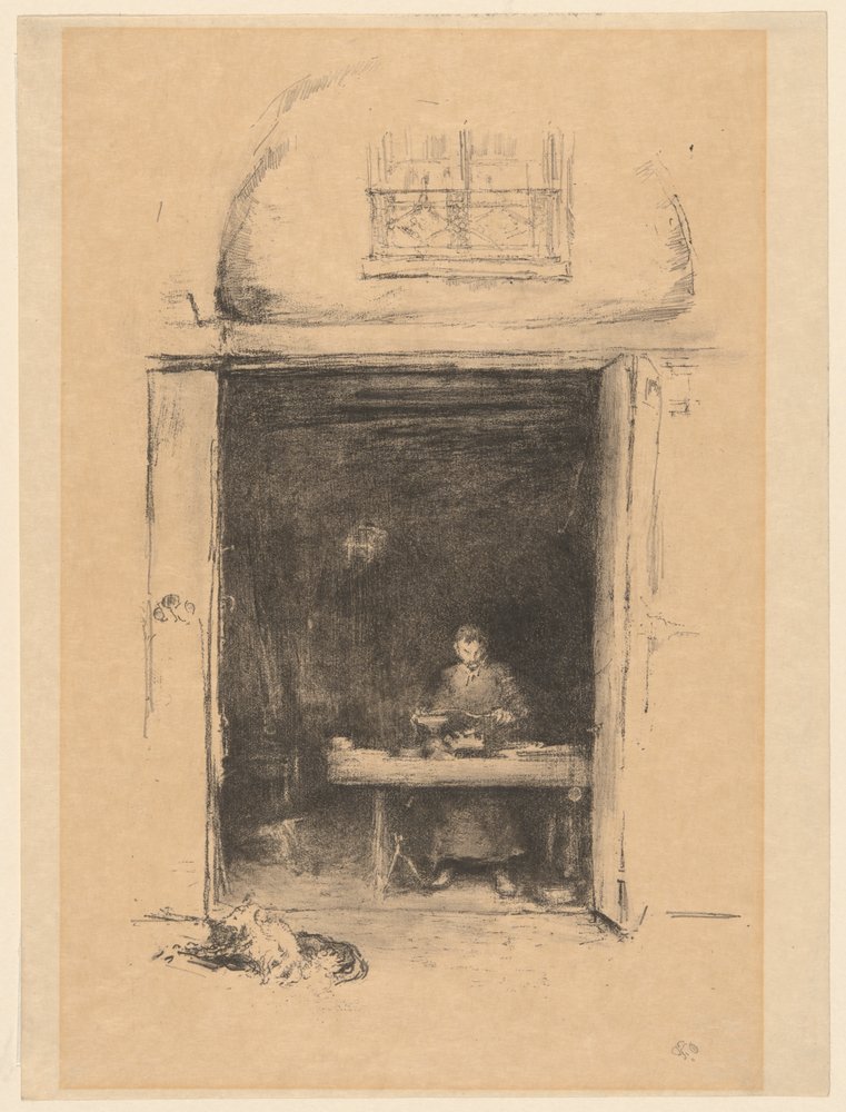 The Smith, Passage du Dragon af James McNeill Whistler