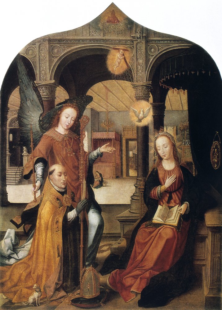 Bebudelse, 1516-1517 af Jean the Elder Bellegambe