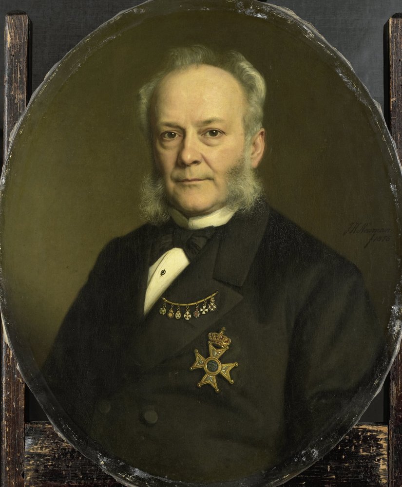 Pieter Mijer (1812-81). Generalguvernør i Hollandsk Ostindien af Johan Heinrich Neuman