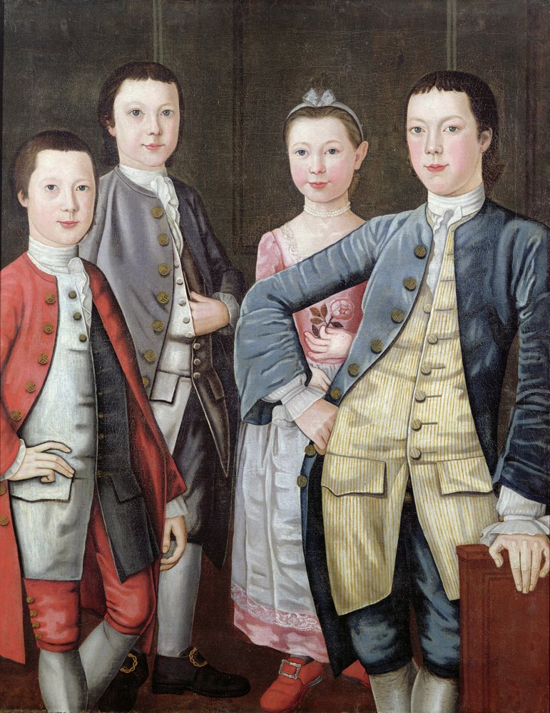 Rapalje-børnene, 1768 af John Durand