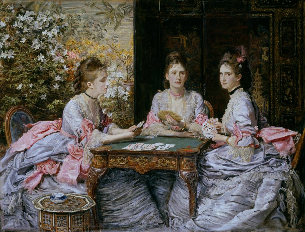 Hjerter er trumf af John Everett Millais