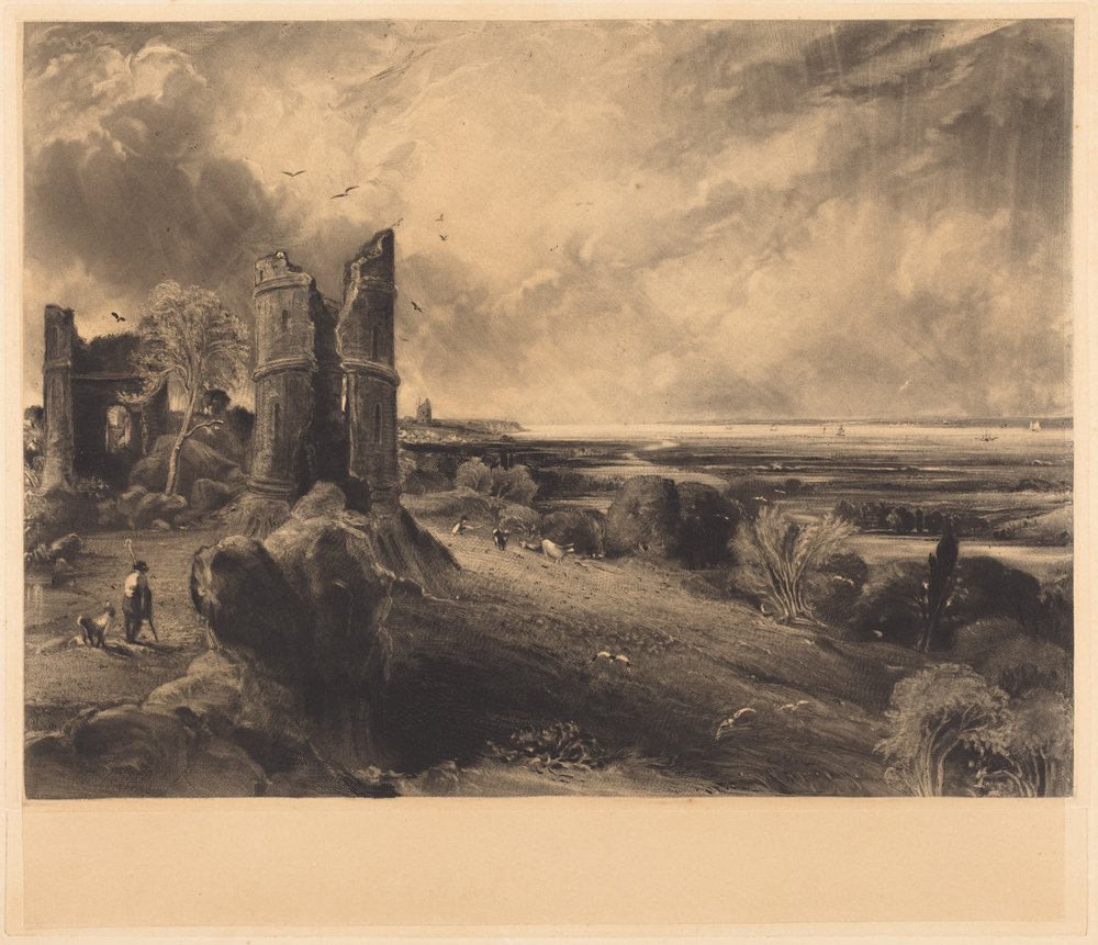 Hadleigh Castle (Stor tavle) af John Constable