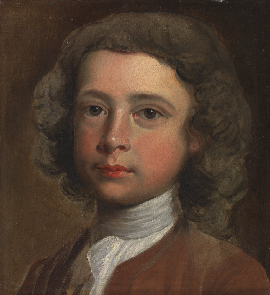 Hovedet på en ung dreng af Joseph Highmore