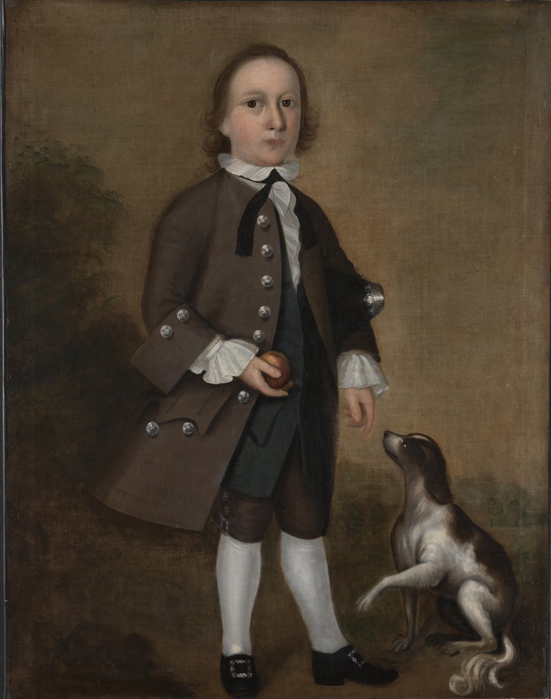 Jeremiah Belknap, ca. 1758 (olie på lærred) af Joseph Badger