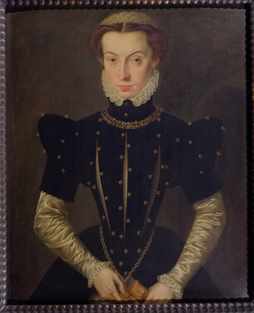 Portræt af den hellige Margareta af Lothringen (1463-1521) af Katharina van Hemessen
