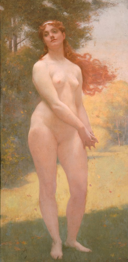 Indiansommer, 1887 af Kenyon Cox