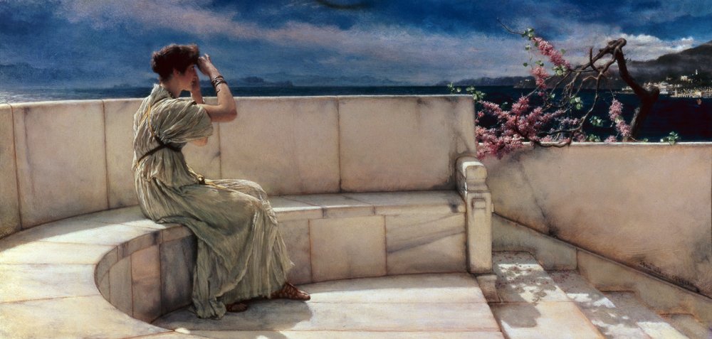 Forventninger af Lawrence Alma-Tadema