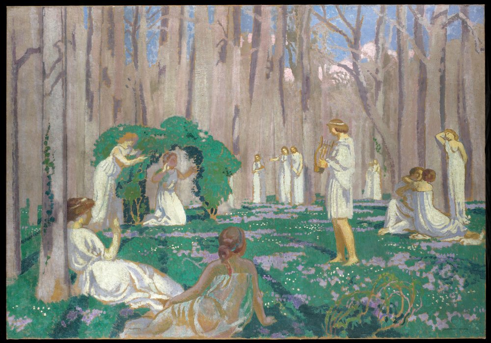 Orpheus og Eurydice, 1910 af Maurice Denis
