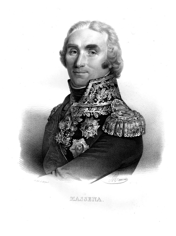 Andre Massena, c1820 af Maurin