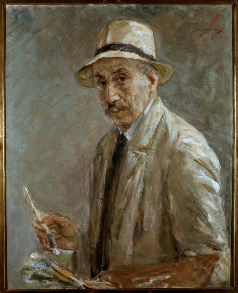 Selvportræt af Max Liebermann
