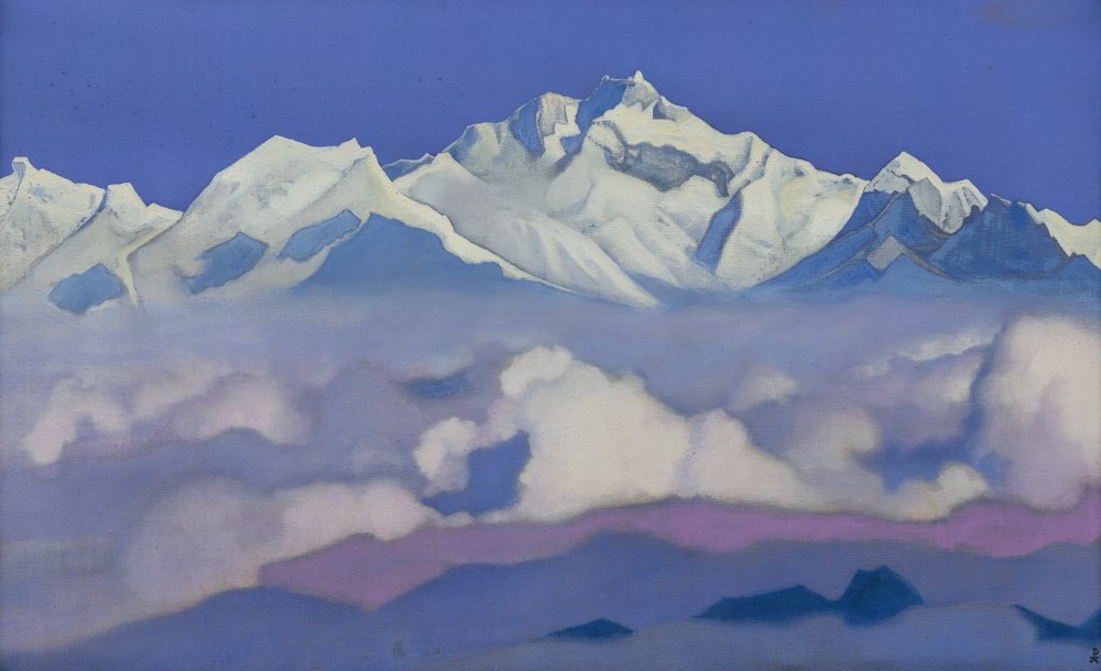 Kanchenjunga, 1936 af Nicholas Roerich