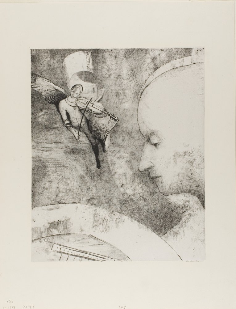 Den himmelske kunst af Odilon Redon